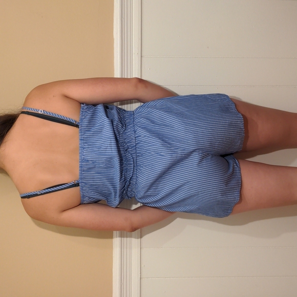 Pin Stripe Romper - Picture 7 of 7